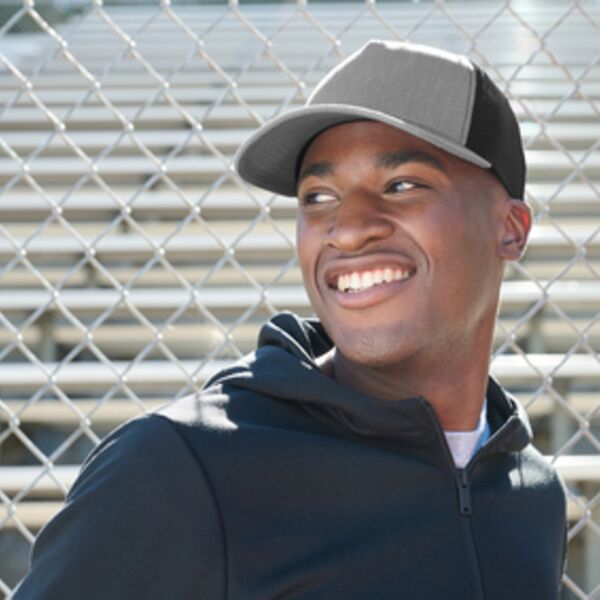 Port Authority Low Profile Snapback 5 Panel Trucker Cap C405LP Low Profile Snapback 5 Panel Trucker Cap Thumbnail