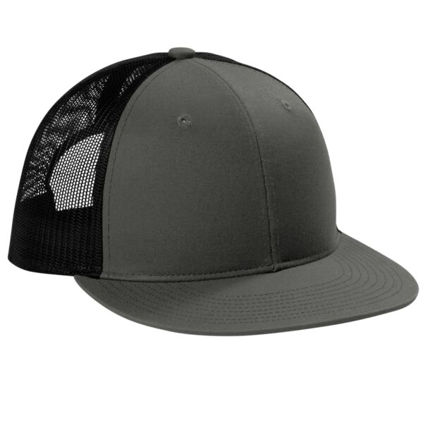Port Authority Snapback Flat Bill Trucker Cap C407 Snapback Flat Bill Trucker Cap Thumbnail