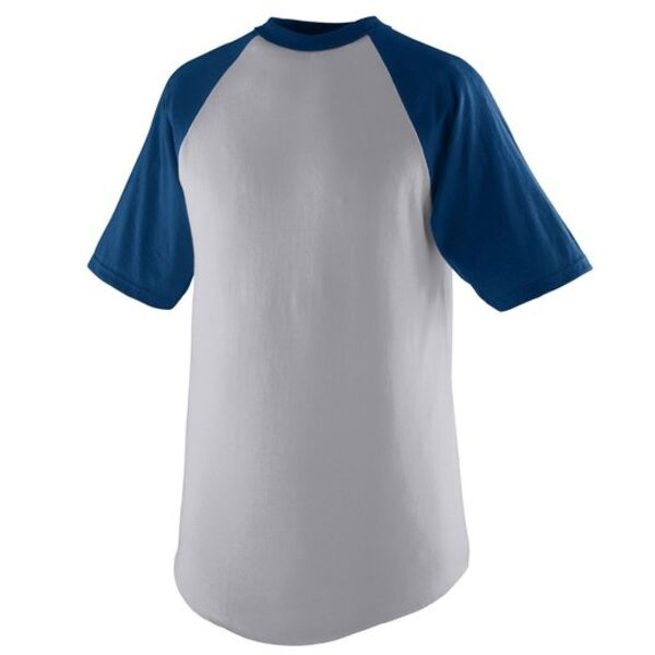 Augusta Sportswear Youth Short-Sleeve Baseball Jersey 424 Youth Short-Sleeve Baseball Jersey Thumbnail