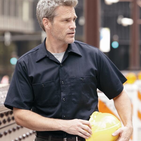 Red Kap Men's Cotton Short Sleeve Uniform Shirt SC40 Men's Cotton Short Sleeve Uniform Shirt Thumbnail