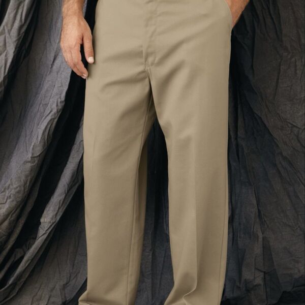 Red Kap Men's Plain Front Casual Cotton Pants PC44 Men's Plain Front Casual Cotton Pants Thumbnail