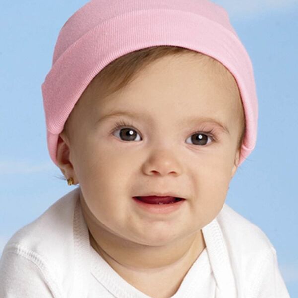 Rabbit Skins Infant Baby Rib Beanie 4451 Infant Baby Rib Beanie Thumbnail