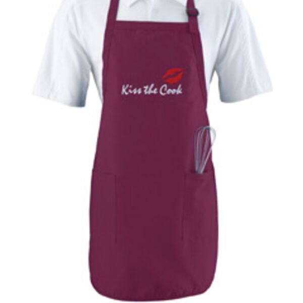 Augusta Sportswear Full Length Apron With Pockets 4350 Full Length Apron With Pockets Thumbnail