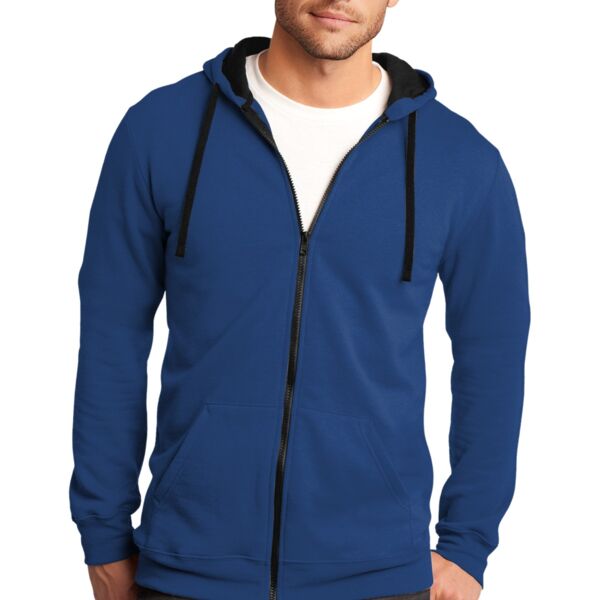 District The Concert Fleece ® Full Zip Hoodie DT800 The Concert Fleece ® Full Zip Hoodie Thumbnail