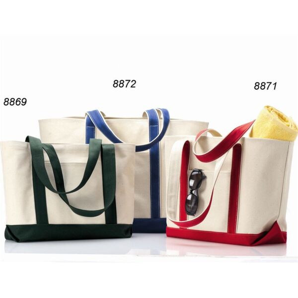 Liberty Bags Windward Large Cotton Canvas Classic Resort Tote 8871 Windward Large Cotton Canvas Classic Resort Tote Thumbnail