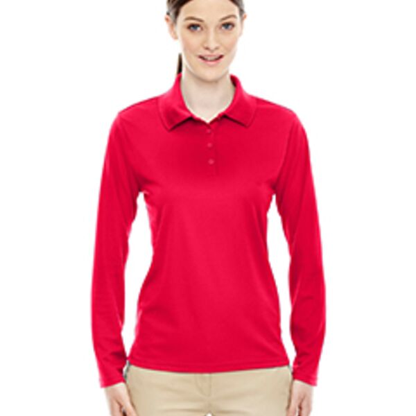 Core 365 Ladies' Pinnacle Performance Long-Sleeve Piqué Polo 78192 Ladies' Pinnacle Performance Long-Sleeve Piqué Polo Thumbnail