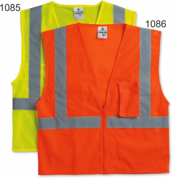 Kishigo Unisex Ultra-Coolâ„¢ Mesh Vest with Pockets 1085-1086 Unisex Ultra-Coolâ„¢ Mesh Vest with Pockets Thumbnail