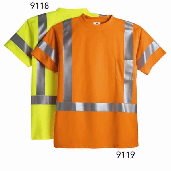 Kishigo Unisex Class 3 T-Shirt 9118-9119 Unisex Class 3 T-Shirt Thumbnail