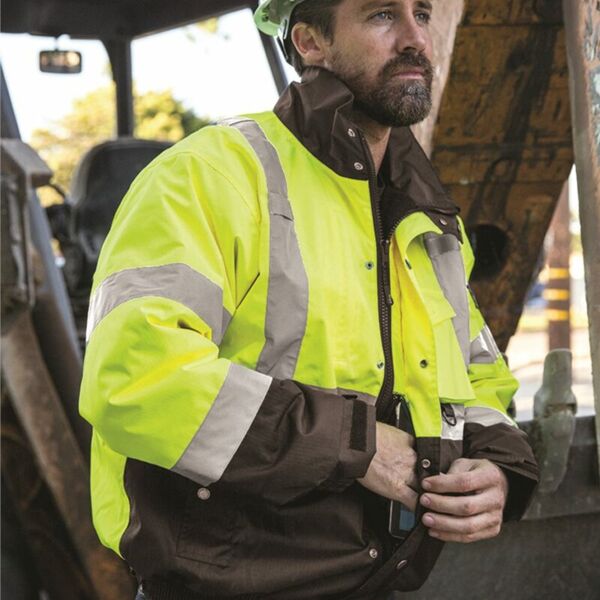 Kishigo Unisex Ripstop Bomber Jacket JS130-132 Unisex Ripstop Bomber Jacket Thumbnail