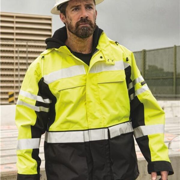 Kishigo Unisex Premium Black Series® 2-In-1 Jacket JS135-136 Unisex Premium Black Series® 2-In-1 Jacket Thumbnail