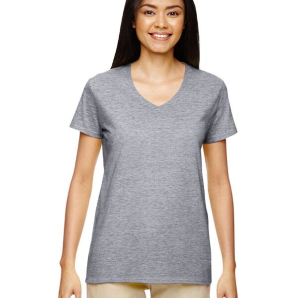 Gildan Ladies' Heavy Cottonâ„¢ V-Neck T-Shirt G500VL Ladies' Heavy Cottonâ„¢ V-Neck T-Shirt Thumbnail