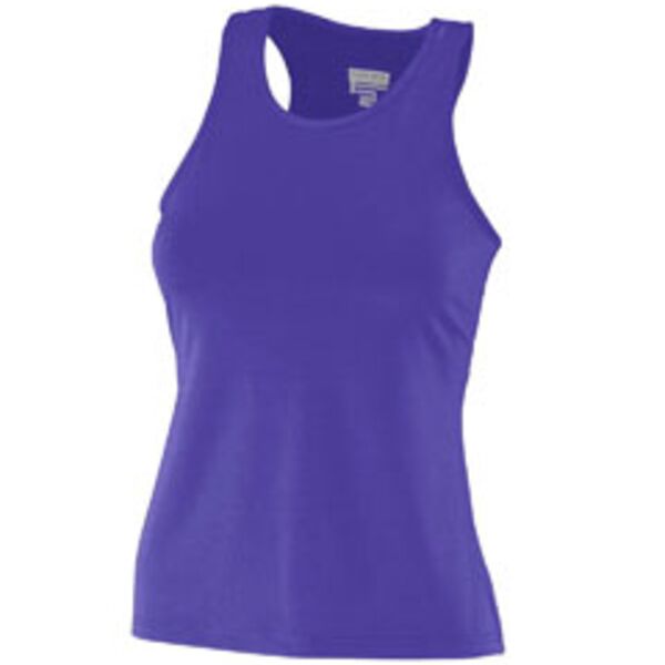 Augusta Sportswear Ladies' Polyester Spandex Racer Tank AS1202 Ladies' Polyester Spandex Racer Tank Thumbnail