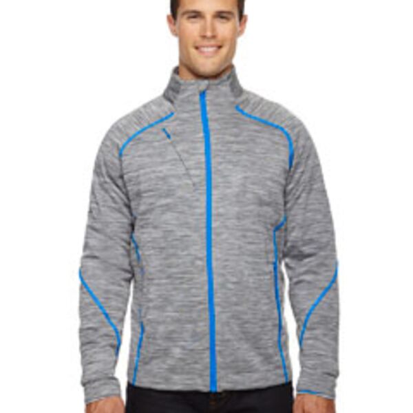 North End Men's Flux Mélange Bonded Fleece Jacket 88697 Men's Flux Mélange Bonded Fleece Jacket Thumbnail