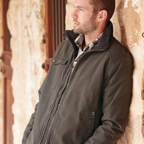DRI DUCK Men's Endeavor Canyon Clothâ„¢ Canvas Jacket with Sherpa Lining 5037 Men's Endeavor Canyon Clothâ„¢ Canvas Jacket with Sherpa Lining Thumbnail