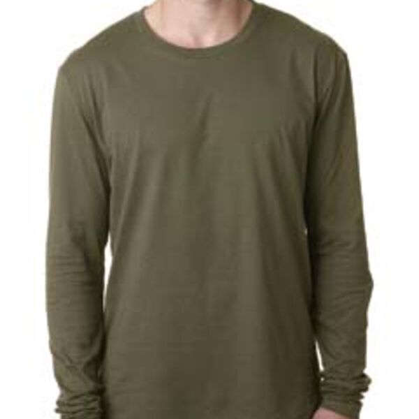 Next Level Apparel Men's Cotton Long-Sleeve Crew N3601 Men's Cotton Long-Sleeve Crew Thumbnail