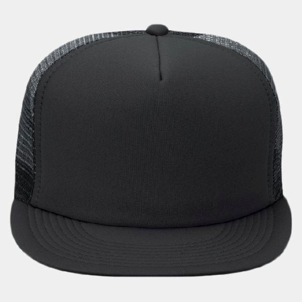 OTTO Cap OTTO CAP "OTTO SNAP" Camouflage 5 Panel High Crown Mesh Back Trucker Hat 132-1037 OTTO CAP "OTTO SNAP" Camouflage 5 Panel High Crown Mesh Back Trucker Hat Thumbnail