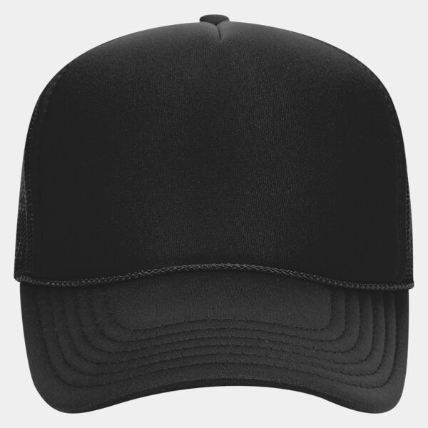 OTTO Cap OTTO CAP 5 Panel Mid Profile Mesh Back Trucker Hat 32-467 OTTO CAP 5 Panel Mid Profile Mesh Back Trucker Hat Thumbnail