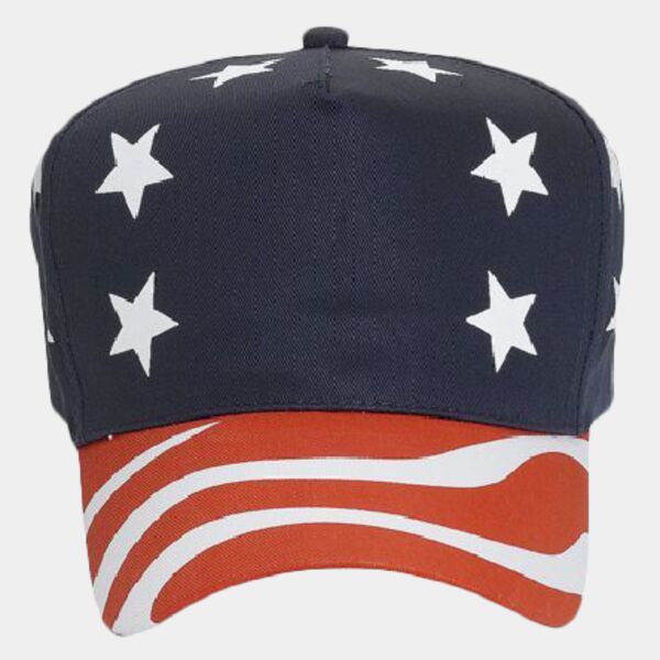 OTTO Cap OTTO CAP 5 Panel Mid Profile Baseball Cap 57-174 OTTO CAP 5 Panel Mid Profile Baseball Cap Thumbnail