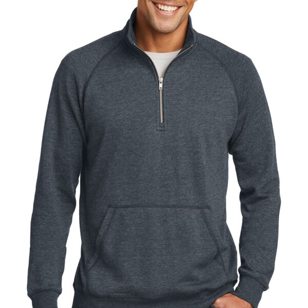 District Lightweight Fleece 1/4 Zip DM392 Lightweight Fleece 1/4 Zip Thumbnail