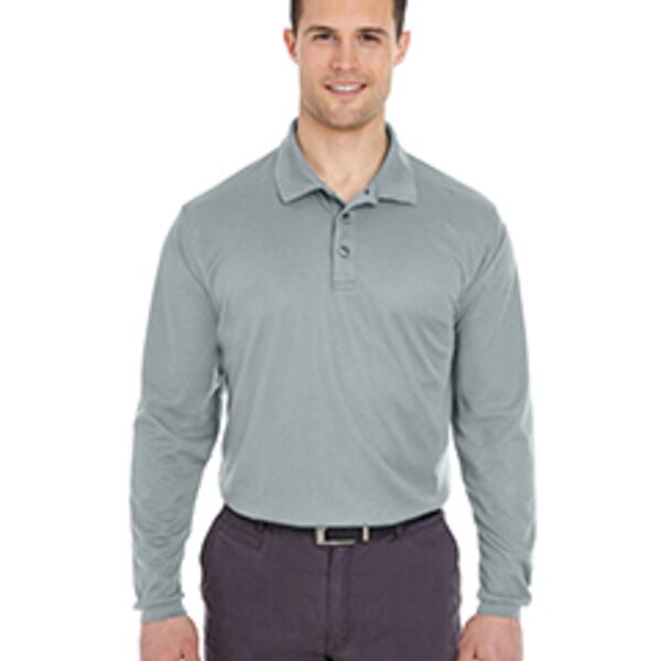 UltraClub Adult Cool & Dry Long-Sleeve Mesh Piqué Polo 8210LS Adult Cool & Dry Long-Sleeve Mesh Piqué Polo Thumbnail
