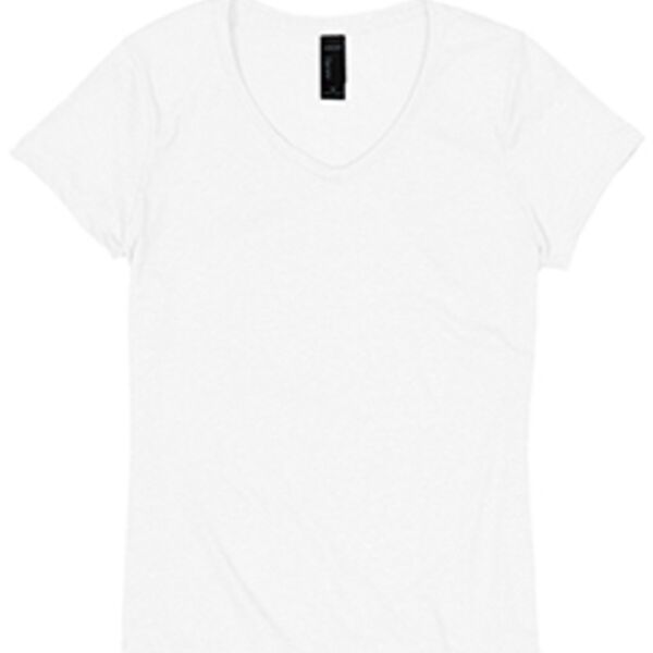 Hanes Ladies' Perfect-T Triblend V-Neck T-shirt 42VT Ladies' Perfect-T Triblend V-Neck T-shirt Thumbnail