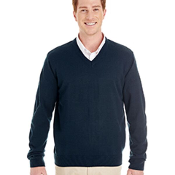 Harriton Men's Pilblocâ„¢ V-Neck Sweater M420 Men's Pilblocâ„¢ V-Neck Sweater Thumbnail