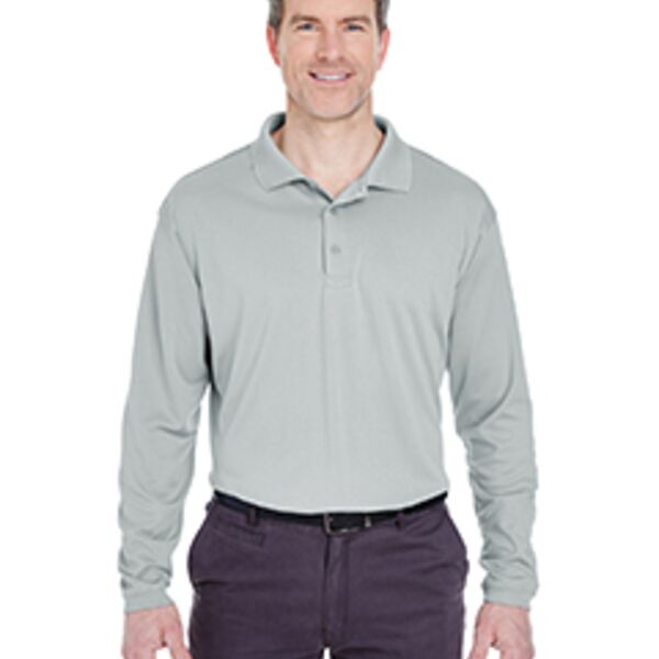 UltraClub Adult Cool & Dry Sport Long-Sleeve Polo 8405LS Adult Cool & Dry Sport Long-Sleeve Polo Thumbnail