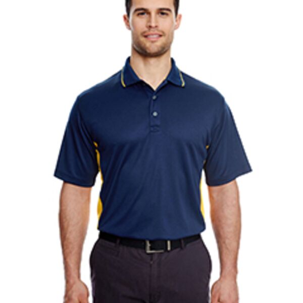 UltraClub Men's Cool & Dry Sport Two-Tone Polo 8406 Men's Cool & Dry Sport Two-Tone Polo Thumbnail