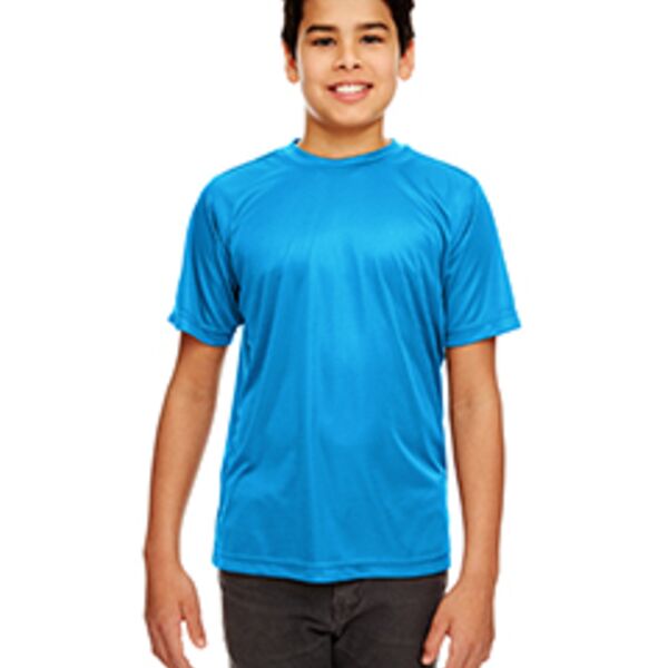 UltraClub Youth Cool & Dry Sport Performance Interlock T-Shirt 8420Y Youth Cool & Dry Sport Performance Interlock T-Shirt Thumbnail