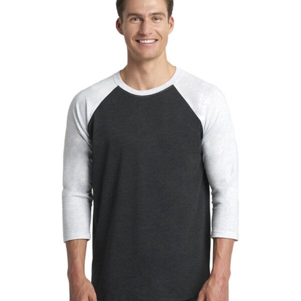 Next Level Apparel Unisex Triblend Three-Quarter Sleeve Raglan 6051 Unisex Triblend Three-Quarter Sleeve Raglan Thumbnail