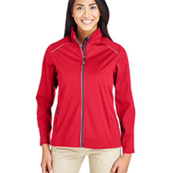 Core 365 Ladies' Techno Lite Three-Layer Knit Tech-Shell CE708W Ladies' Techno Lite Three-Layer Knit Tech-Shell Thumbnail