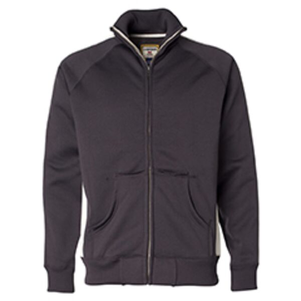 J. America Adult Vintage Poly Fleece Track Jacket JA8858 Adult Vintage Poly Fleece Track Jacket Thumbnail