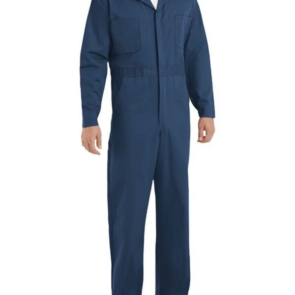 Red Kap Men's Tall Button-Front Cotton Coverall CC16T Men's Tall Button-Front Cotton Coverall Thumbnail
