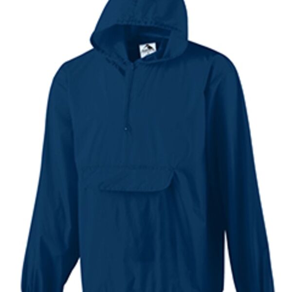 Augusta Sportswear Hooded Nylon Half Zip Pullover Pouch Jacket 31300 Hooded Nylon Half Zip Pullover Pouch Jacket Thumbnail