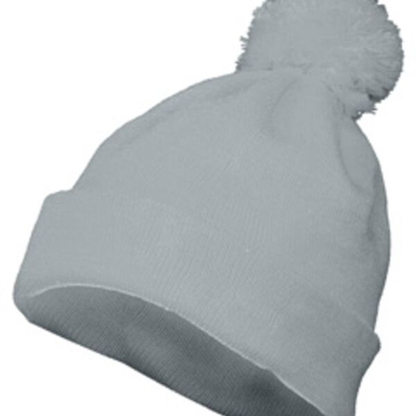 Augusta Sportswear Two Layer Acrylic Knit Pom Beanie 6816 Two Layer Acrylic Knit Pom Beanie Thumbnail