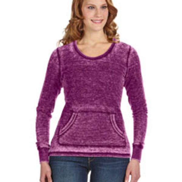 J. America Ladies' Zen Thermal Long-Sleeve T-Shirt JA8255 Ladies' Zen Thermal Long-Sleeve T-Shirt Thumbnail