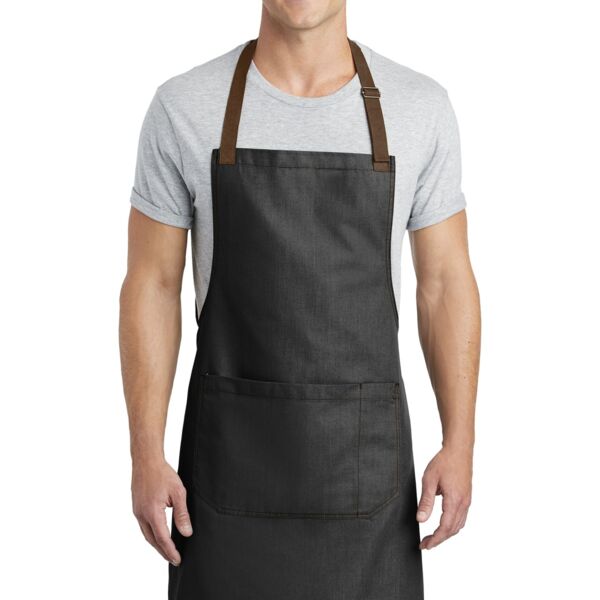 Port Authority Market Full Length Bib Apron A800 Market Full Length Bib Apron Thumbnail