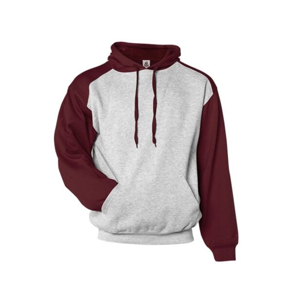 Badger Unisex Sport Athletic Fleece Hooded Sweatshirt 1249 Unisex Sport Athletic Fleece Hooded Sweatshirt Thumbnail