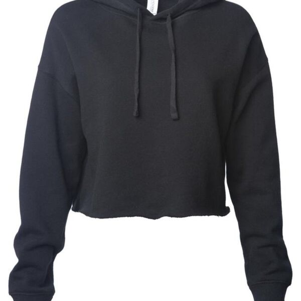 Independent Trading Co. Women’s Lightweight Crop Hooded Sweatshirt AFX64CRP Women’s Lightweight Crop Hooded Sweatshirt Thumbnail