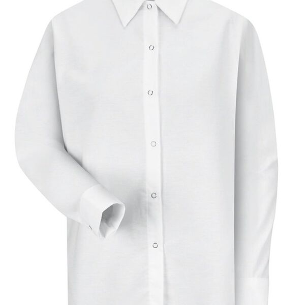 Red Kap Women's Long Sleeve Specialized Pocketless Poplin Work Shirt SP15 Women's Long Sleeve Specialized Pocketless Poplin Work Shirt Thumbnail