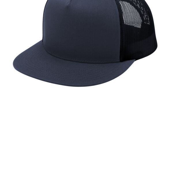 Sport Tek YP Classics ® 5 Panel Classic Trucker Mesh Back Cap STC38 YP Classics ® 5 Panel Classic Trucker Mesh Back Cap Thumbnail