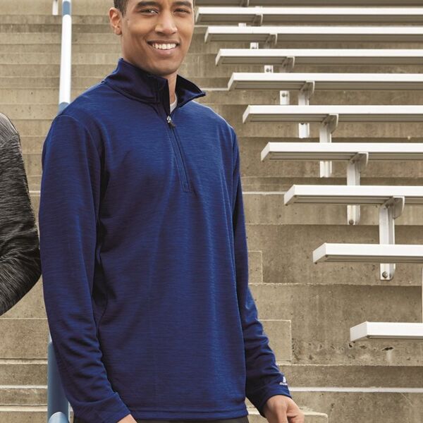 Russell Athletic Men's Striated Quarter-Zip Pullover QZ7EAM Men's Striated Quarter-Zip Pullover Thumbnail