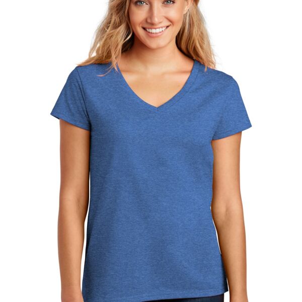 District Women's Re Tee V Neck DT8001 Women's Re Tee V Neck Thumbnail