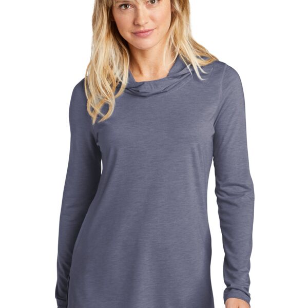 Sport Tek Women's PosiCharge ® Tri Blend Wicking Long Sleeve Hoodie LST406 Women's PosiCharge ® Tri Blend Wicking Long Sleeve Hoodie Thumbnail