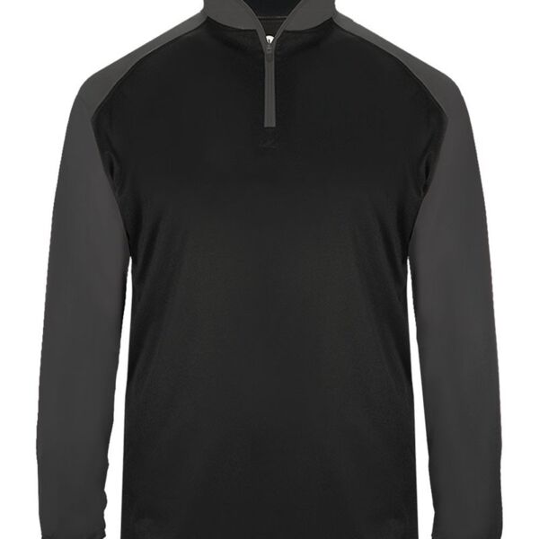 Badger Men's Ultimate SoftLockâ„¢ Sport Quarter-Zip Pullover 4006 Men's Ultimate SoftLockâ„¢ Sport Quarter-Zip Pullover Thumbnail