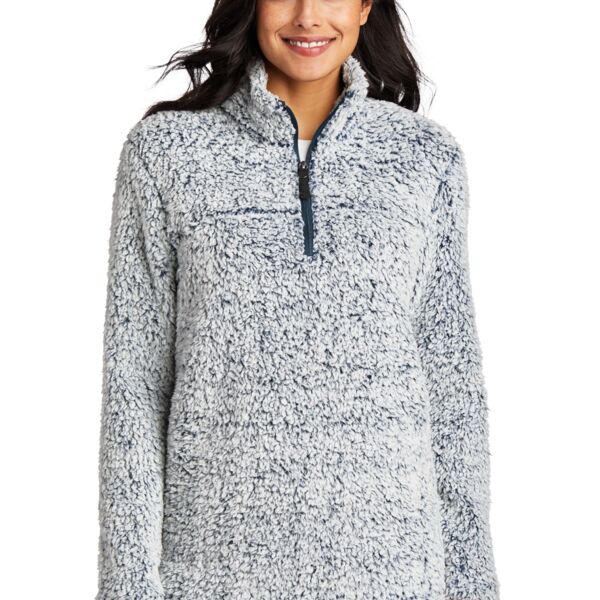 Port Authority Women's Cozy 1/4 Zip Fleece L130 Women's Cozy 1/4 Zip Fleece Thumbnail