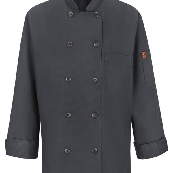 Chef Designs Women's Mimixâ„¢ Chef Coat with OilBlok 041X Women's Mimixâ„¢ Chef Coat with OilBlok Thumbnail