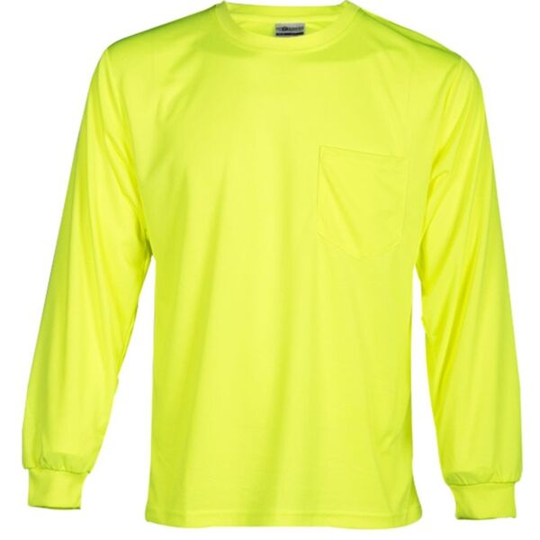 Kishigo Unisex Microfiber Polyester Long Sleeve T-Shirt 9122-9123 Unisex Microfiber Polyester Long Sleeve T-Shirt Thumbnail