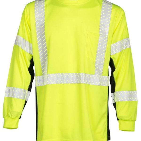 Kishigo Unisex Premium Black Series® Long Sleeve T-Shirt 9134-9135 Unisex Premium Black Series® Long Sleeve T-Shirt Thumbnail