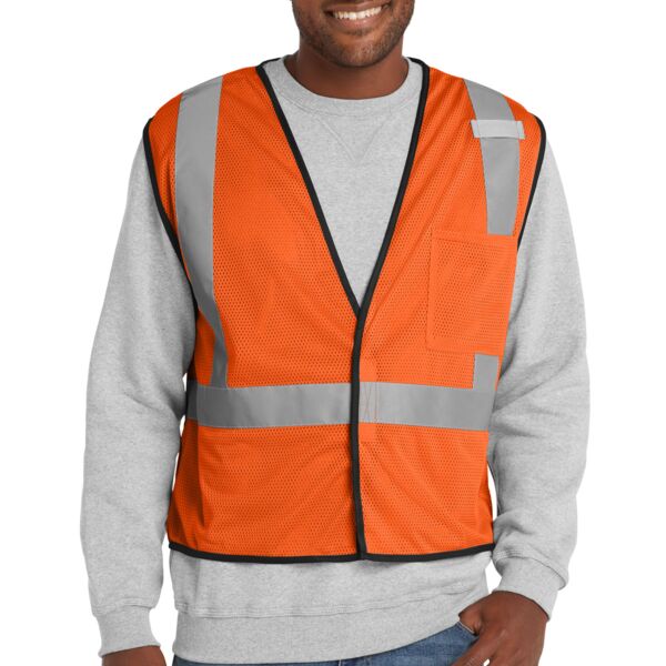 CornerStone Ansi 107 Class 2 Economy Mesh One Pocket Vest CSV100 Ansi 107 Class 2 Economy Mesh One Pocket Vest Thumbnail